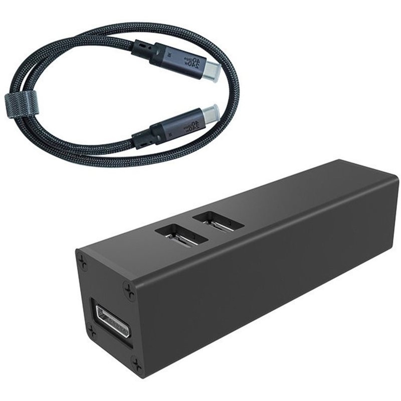 Gpu External Dock Egpu Thunderbolt 4 - 超お得な商品 - T4 Oculink Thunderbolt4 USB4アダプター。ノートパソコン用、外付けグラフィックスカード拡張、GPUドック、EGPU。JHL7440搭載。