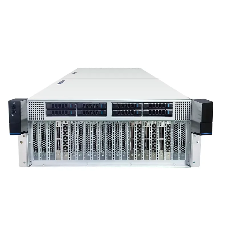 Server Gpu Chassis 4U - 4U GPUサーバーシャーシ、16スロット、PCIe 5.0 x16拡張ボックス、高性能JBOGケース。ワークステーション、マイニング、AIコンピューティング、データ処理に最適。