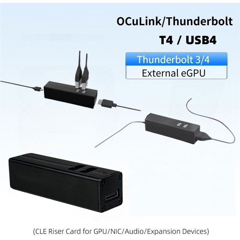 超お得な商品 - T4 Oculink Thunderbol - Gpu External Dock Egpu Thunderbolt 4 のレビューと価格
