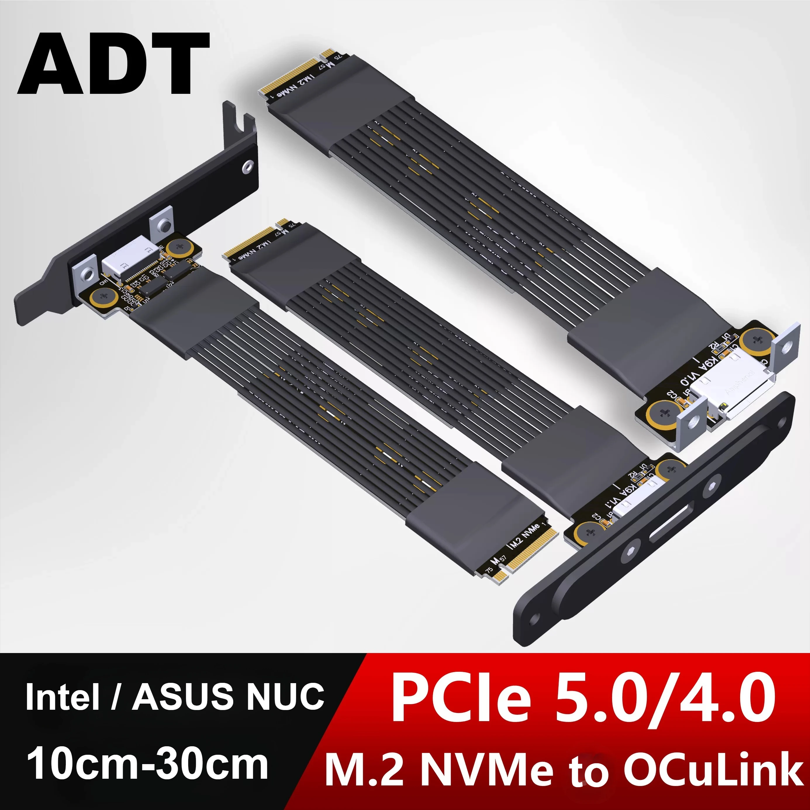 K49SQ-BK14 EGPU OCuLink GPUチップ - Pcie 5.0 Gpu Riser Cable のレビューと価格