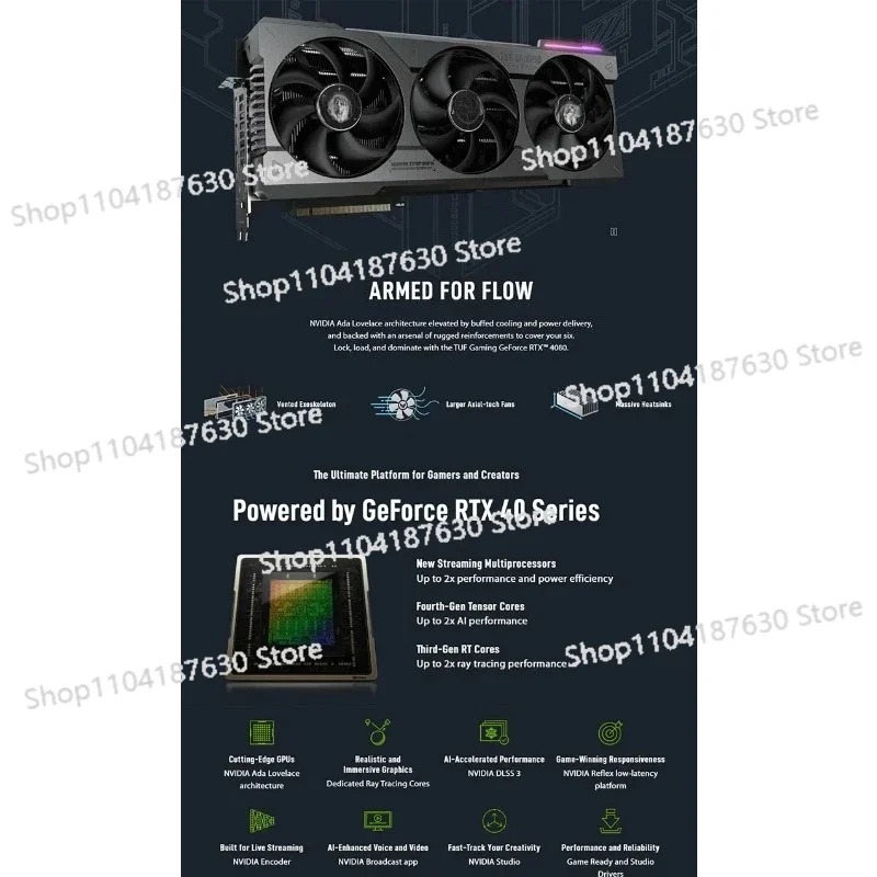 4090 グラフィックス ROG STRIX RTX4090 - Graphics Card 24Gb Gddr6X のレビューと価格
