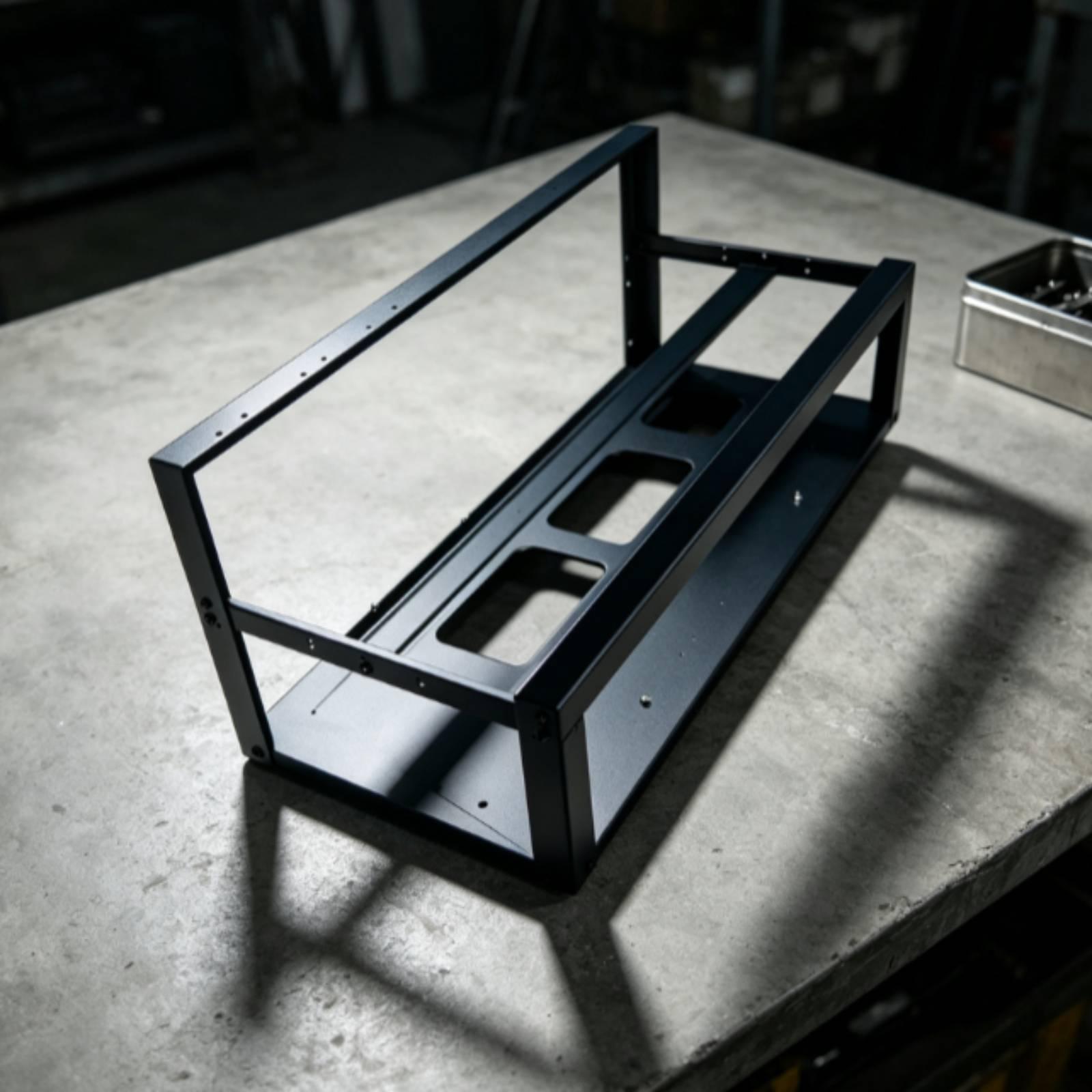 8枚のグラフィックボードを搭載できる、75mmの間隔でカード - Gpu Mining Rig Frame 8 Gpu のレビューと価格
