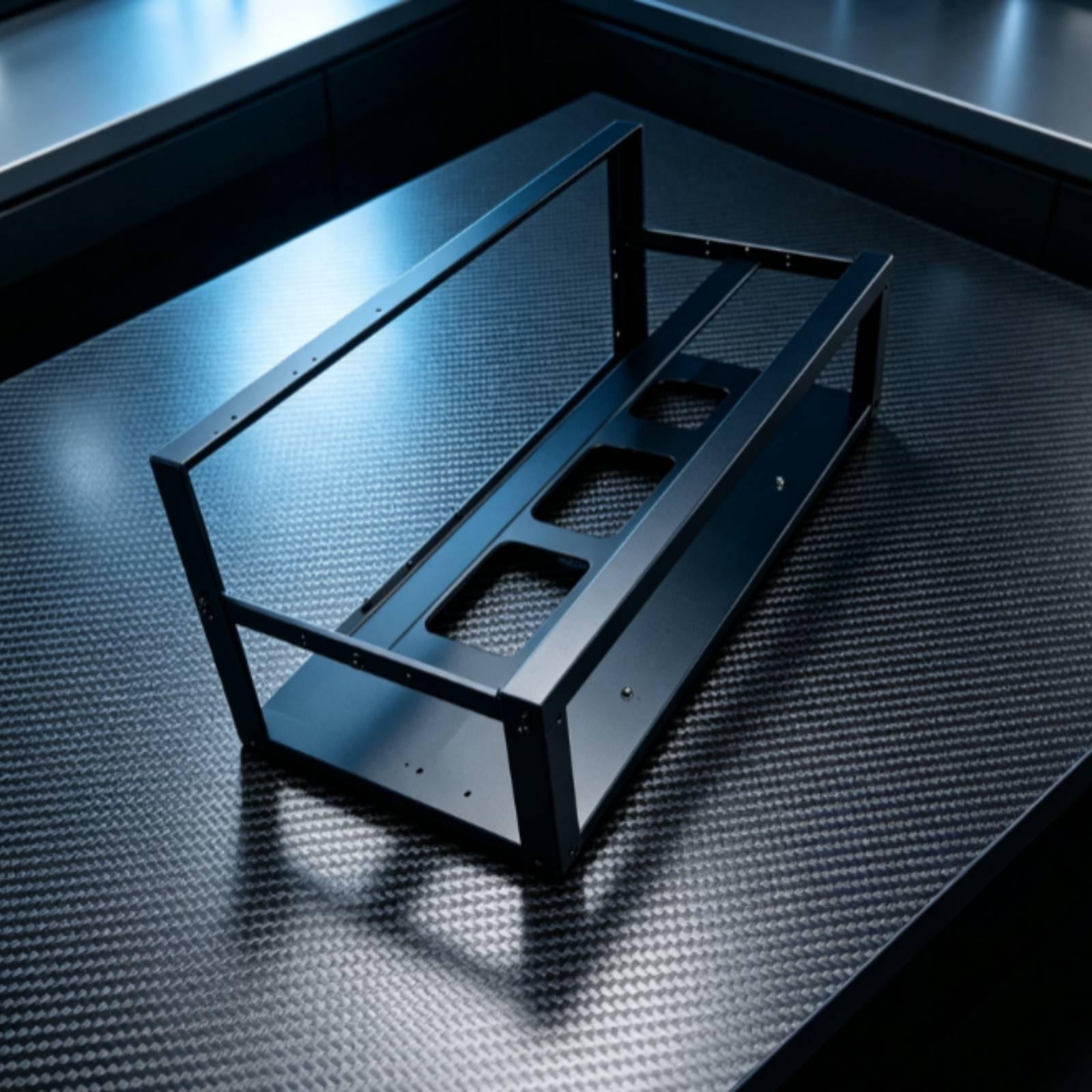 8枚のグラフィックボードを搭載できる、75mmの間隔でカード - Gpu Mining Rig Frame 8 Gpu のレビューと価格
